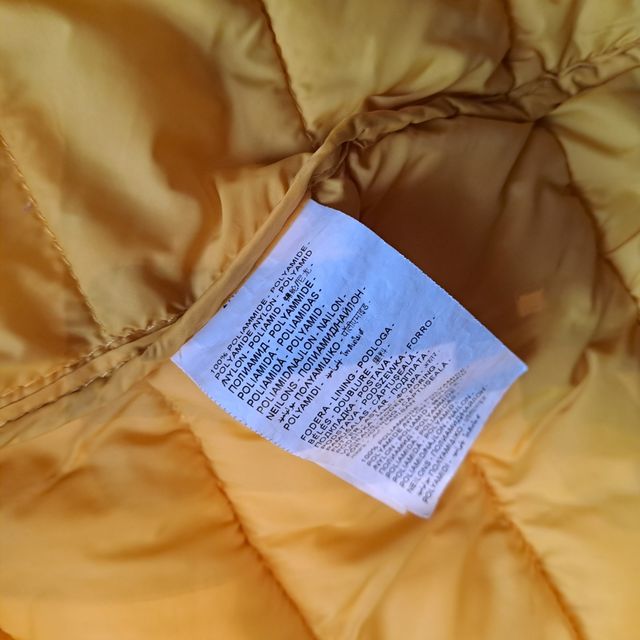 Giacca imbottita gialla OVS. 13-14 anni, 164 cm