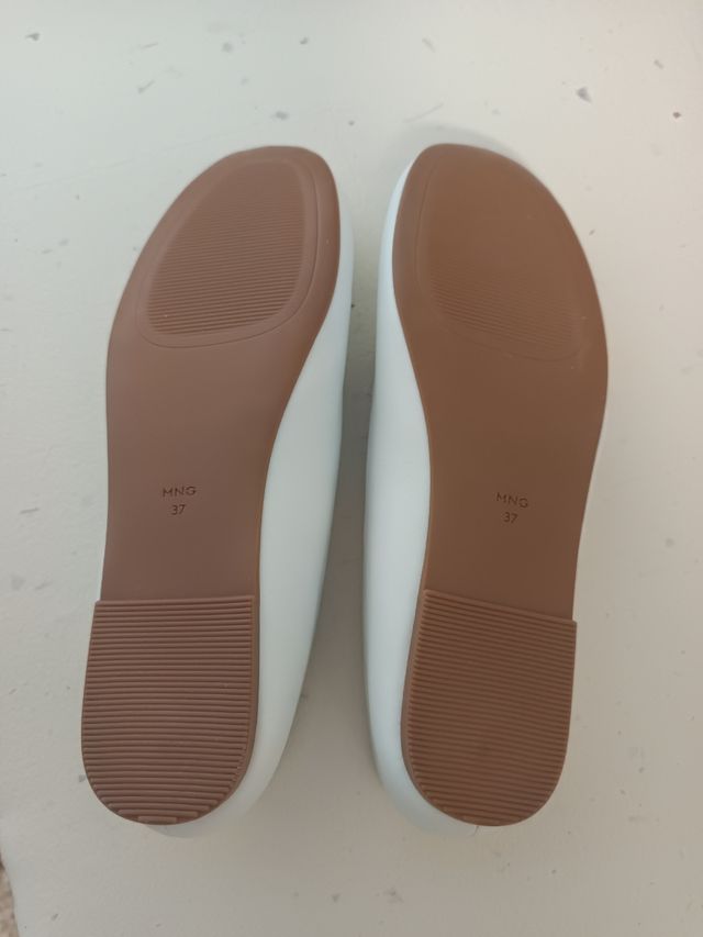 Manoletinas blancas 37