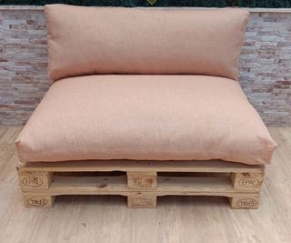 Conjunto cojines sofá palet