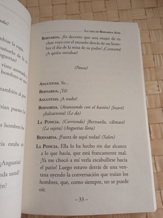 La casa de Bernarda Alba