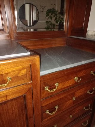 Comò più 2 comodini inizio 900