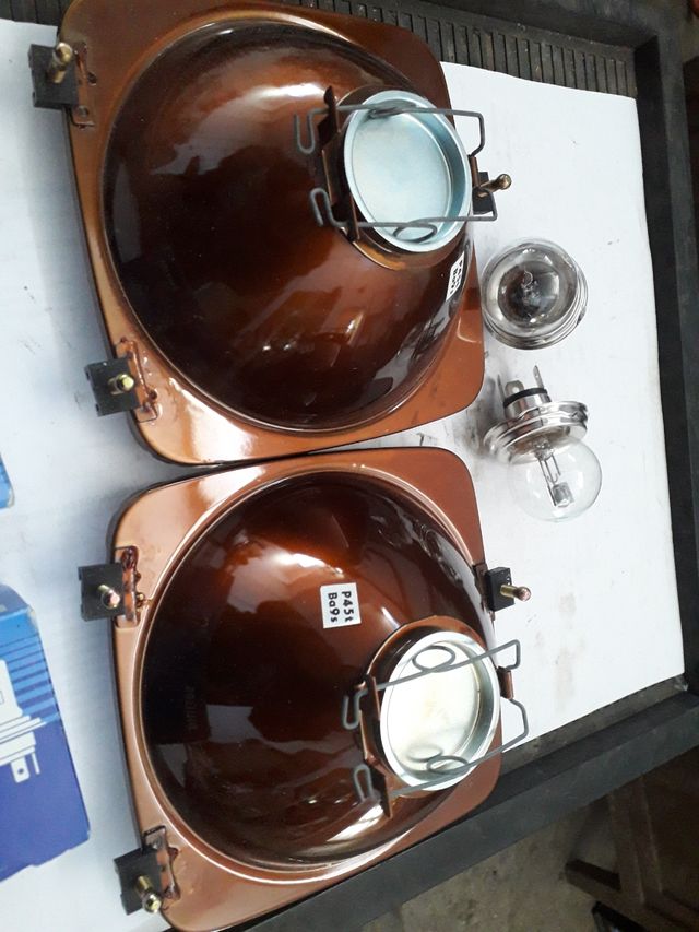 Juego ópticas de faros delanteros Rin