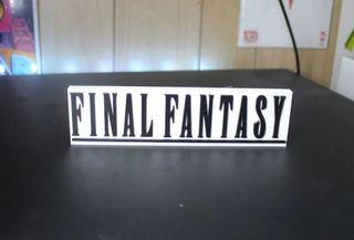 Letrero Final Fantasy