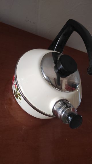 Bollitore acqua smaltato vintage