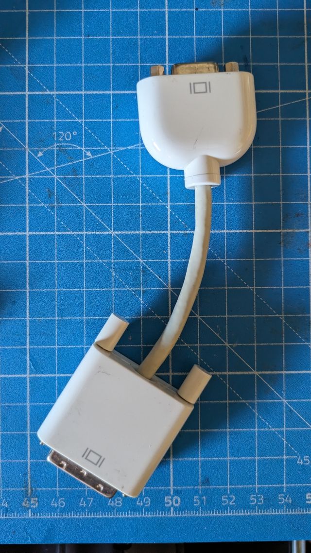 🔌Cable DVI-VGA Apple Mac 🖥️