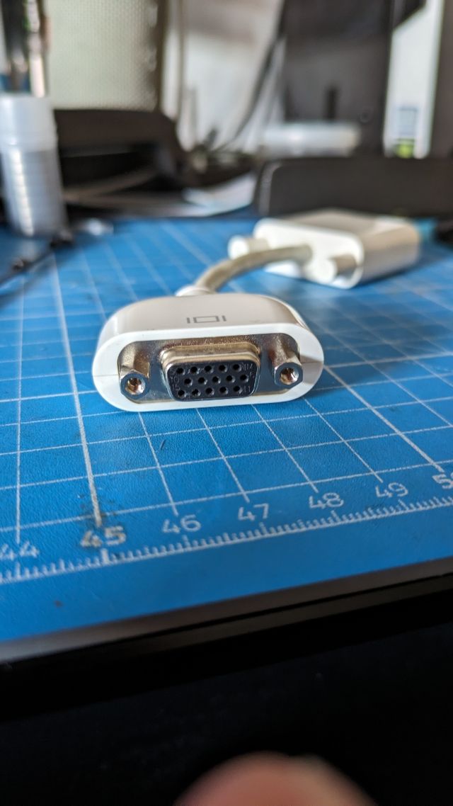 🔌Cable DVI-VGA Apple Mac 🖥️