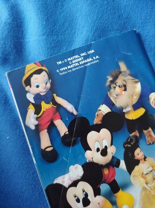 Catálogo año 1994 Mattel Disney