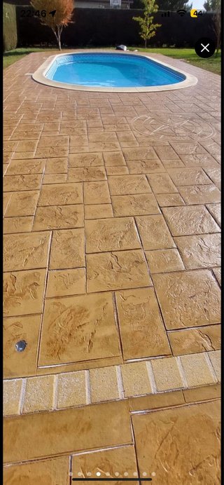Hormigon impreso