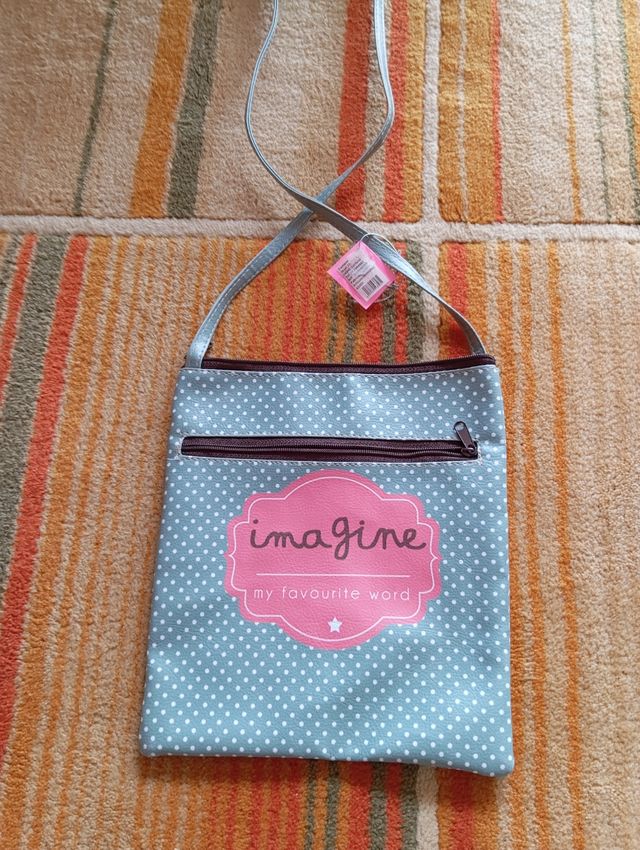 Bolso bandolera lunares