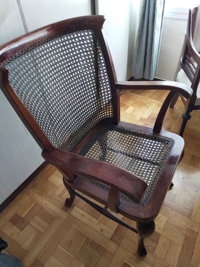 Sillón de rejilla