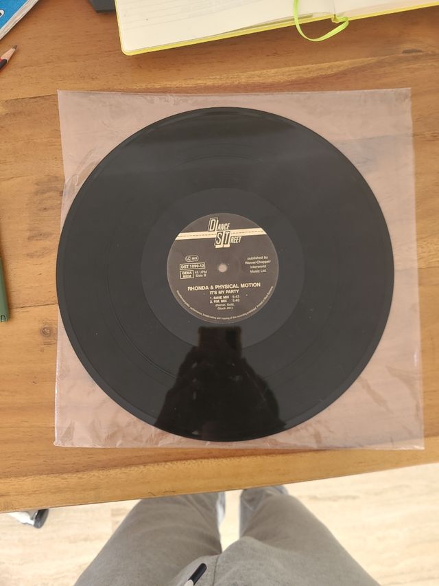 vinilo original Rhonda& Physical motion