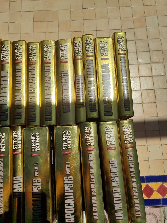 Colección de libros de Stephen King
