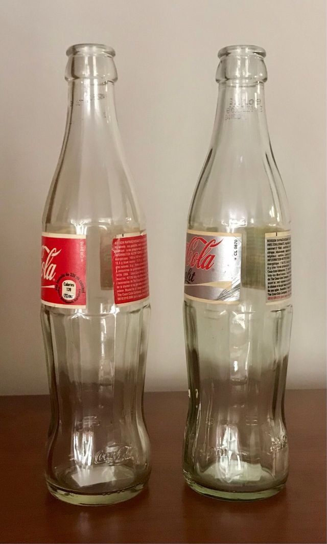 Coca Cola France bottiglia normale, coca cola leggera da 33 cl