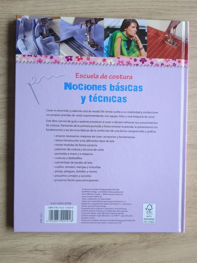 Escuela de Costura. Nociones básicas y..