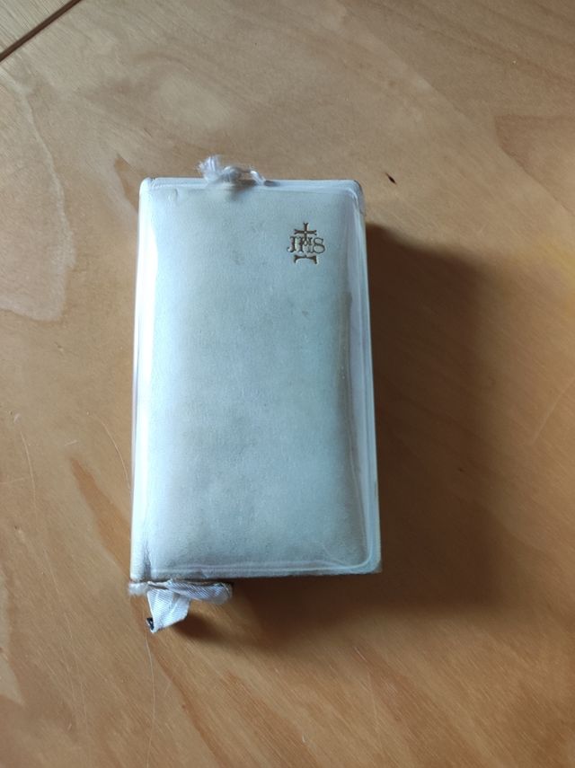 LIBRO COMUNION ANTIGUO