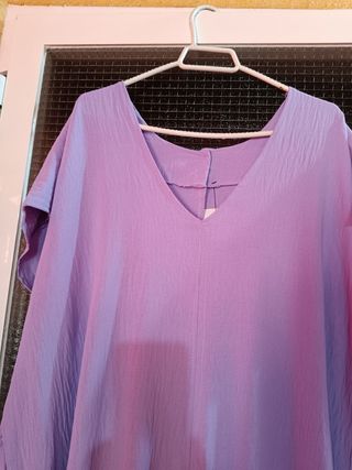 Mono lila mujer talla 5 XL/ 50 NUEVO 
