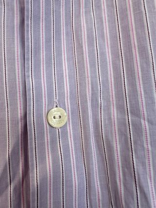 VERSACE BUSINESS camisa a rayas talla 16 - 41