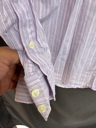 VERSACE BUSINESS camisa a rayas talla 16 - 41