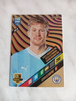 Card Kevin de Bruine Gold28 fifa365