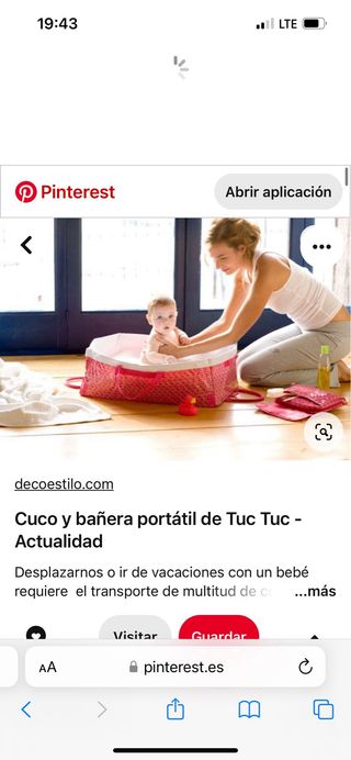Bañera de viaje bebe