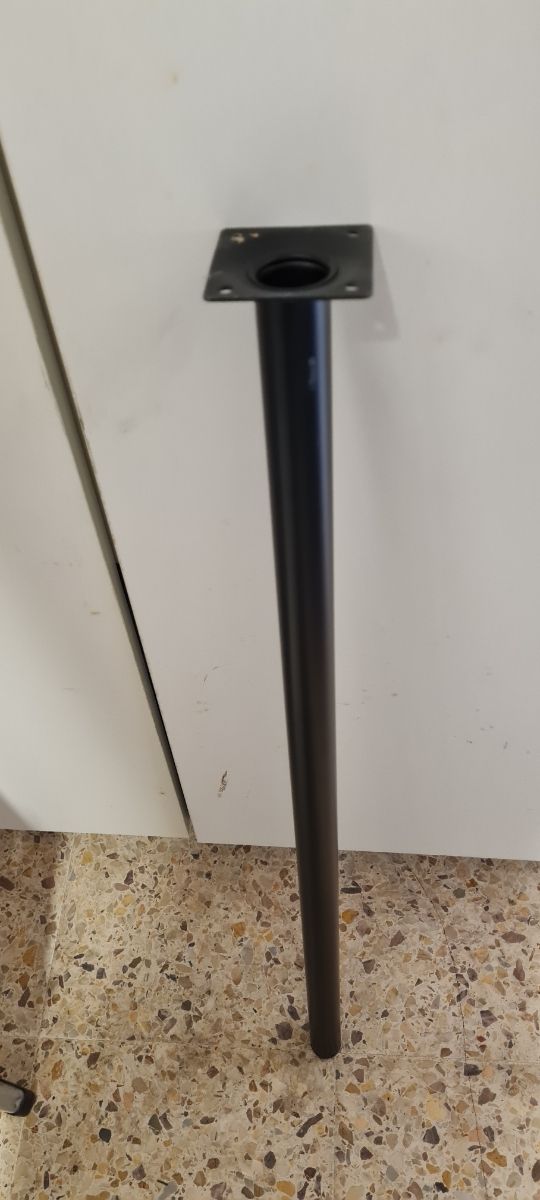 Pata metalica redonda 80 cms