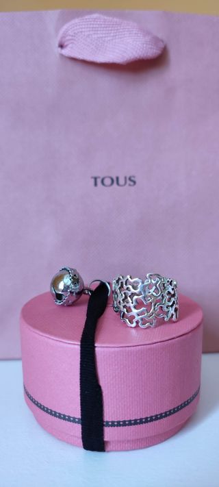 Anillo plata TOUS