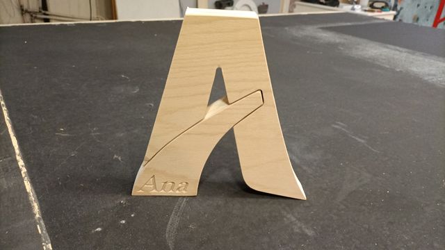 Letra o nombre en madera personalizado