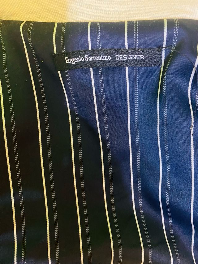 Trench Uomo “Eugenio Sorrentino” Beige TG46 cotone