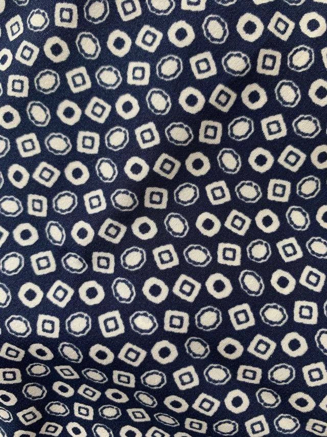 2 tagli grandi di splendida Seta pura di como