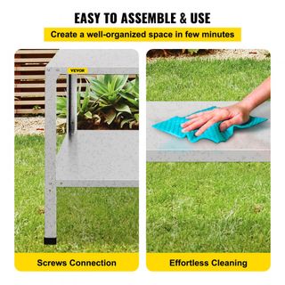 Porta Piante a 2 Strati in Giardino e Giardinaggio