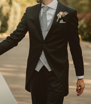 Traje chaqué hombre