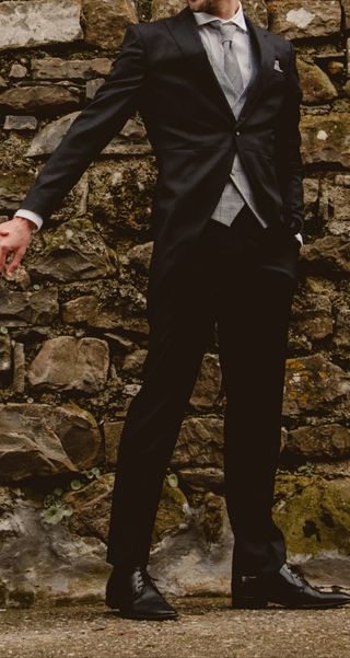 Traje chaqué hombre