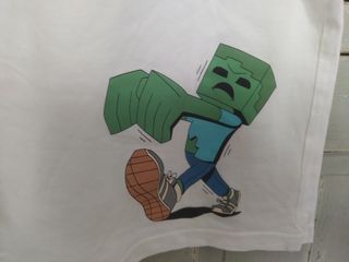 Camiseta minecraft