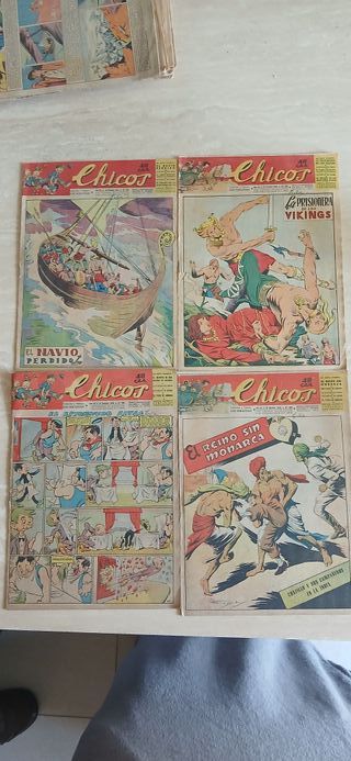 revista comic chicos 55 ejemplares 1943-1946