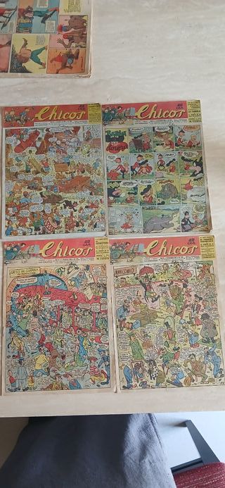 revista comic chicos 55 ejemplares 1943-1946
