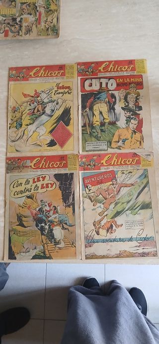 revista comic chicos 55 ejemplares 1943-1946