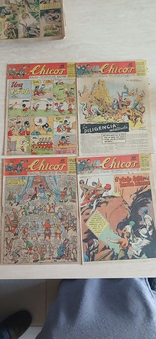 revista comic chicos 55 ejemplares 1943-1946