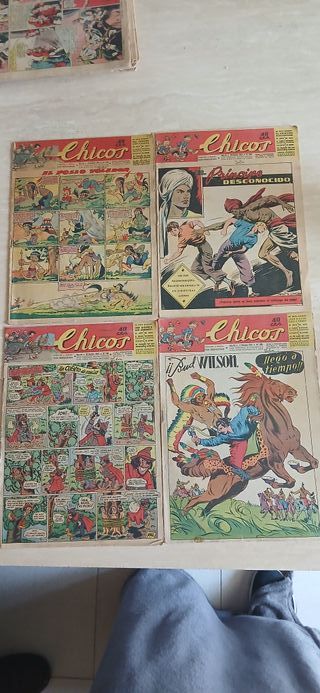 revista comic chicos 55 ejemplares 1943-1946
