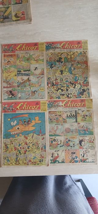revista comic chicos 55 ejemplares 1943-1946