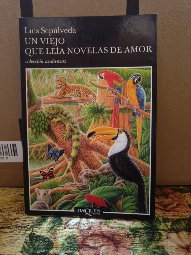 ✅Libro un viejo que leía novelas de amor