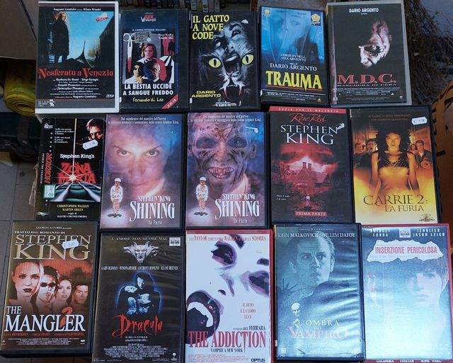 Vhs horror (leggere descrizione) 