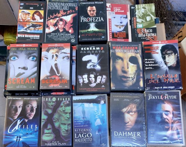 Vhs horror (leggere descrizione) 