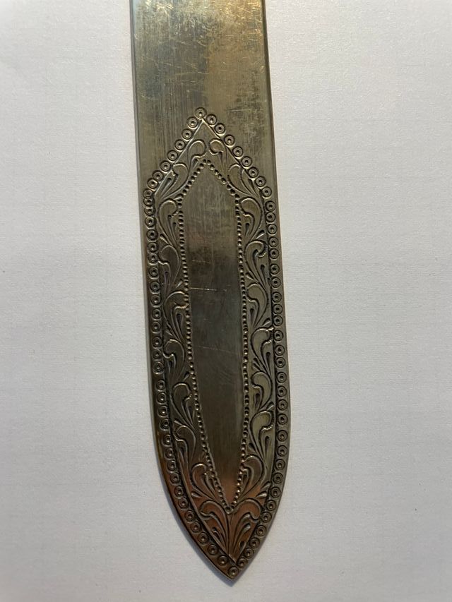 Tagliacarte argento 800 modernariato