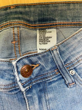Vaquero pitillo h&m