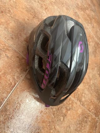 Casco bici scott mujer