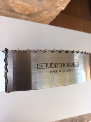 Hoja de acero para fabricar herramientas de corte.