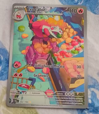 Carta Pokemon singola 202-193 crocalor ps110