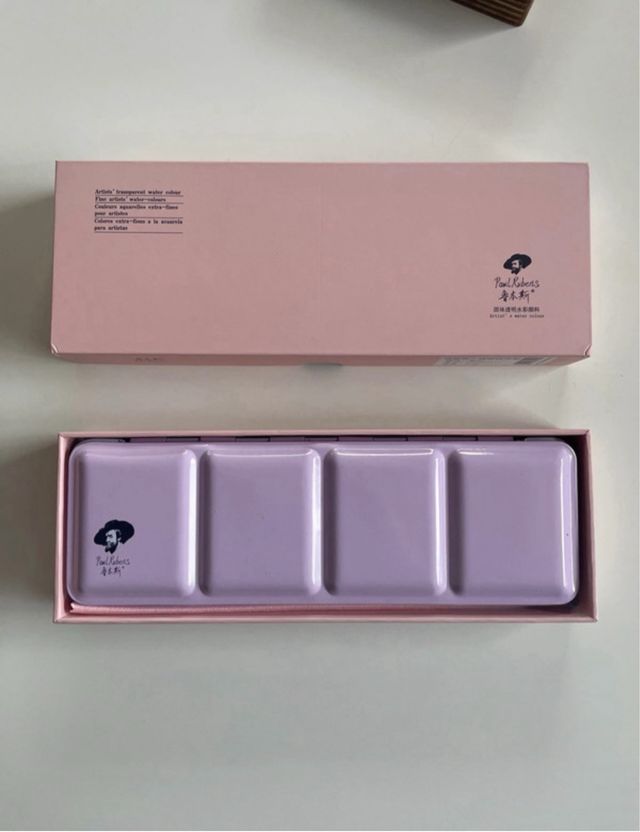 Caja acuarelas paul rubens