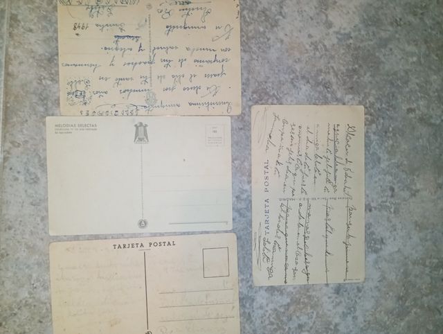 Lote postales antiguas