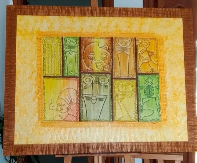 CUADRO ORIGINAL ENMARCADO